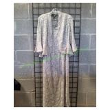 R&M Collection Lace Column Jacket Dress, Sz 8