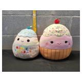 (2) Squishmellow Plush Toys
