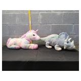 (2) Plush Animal Toys