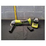 Ryobi 18V One+ Cordless 4 1/2" Angle Grinder