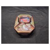 Pokï¿½mon Mini Portfolio w/ Trading Cards In Tin
