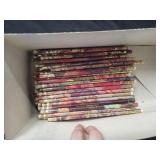 Box of Vintage Old Wood Floral #2 Pencils