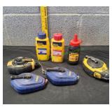 Irwin/DeWalt Chalk Reels & Chalk Bottles