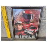 Framed NASCAR Greg Biffle Collectible Print