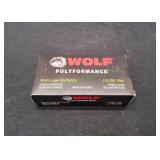 Wolf Polyformance 9mm Luger 115gr FMJ, 50ct