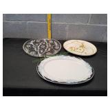 (3) Serving Platters