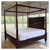 Brownstone King Size Canopy Bed