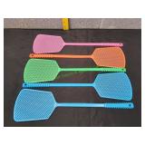 (5) Colorful Fly Swatters