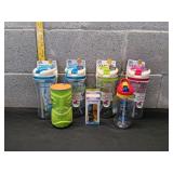 (4) Cool Gear Aqua Burst Water Bottles & More