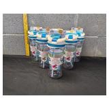 (6) Cool Gear Aqua Burst Water Bottles