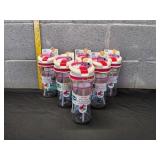 (6) Cool Gear Aqua Burst Water Bottles