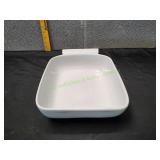 Mason Craft & More White Ceramic Jar Platter