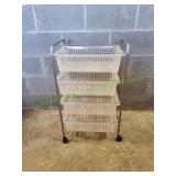 4-Tier Rolling Utility Cart