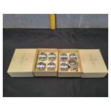 (2) PotteryBarn Placecard Napkin Rings, 4pk