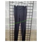 FlexTex Smooth Black Leggings, Sz Md
