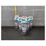 (6) Cool Gear Aqua Burst Water Bottles