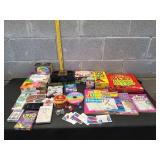 Lot of Games, Playing Cards, Puzzle Books & More