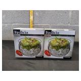 (2) Dips on Ice 2pc Acrylic Dip Bowl Set
