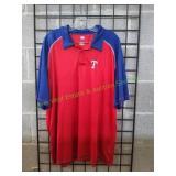Texas Rangers Red /Blue Polo, Sz XXLg