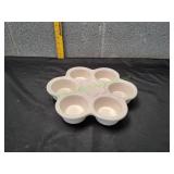 Vtg Pfaltzgraff Flower Muffin Maker Pan