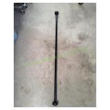 Black Adjustable Curtain Rod