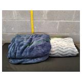 (2) Plush Blankets