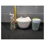Salad Spinner Bowl, Salad Dressing Mixer & More
