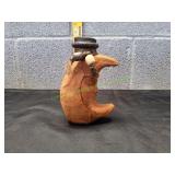 Rustic Terracotta Crescent Moon Shaped Canteen