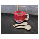Cadorn Mini Electric Hot Pot w/Foldable Handle