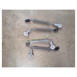 (4) Electric Fence Tension Springs
