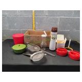 Kitchen Strainers, Hamburger Presses & More