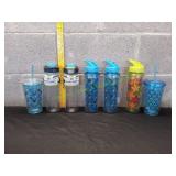 (7) Miscellaneous Plastic Water Bottles & More
