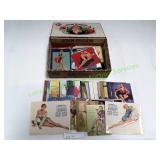 Box of Pinup Girls Pictures and Calendars