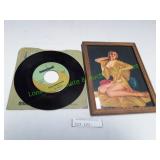 Music Record and Picture of Pinup Girl