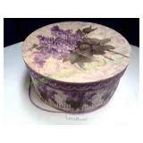 Vintage Nine West Red Felt Cloche Hat With Flower