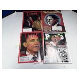 4 Magazines of Pres. Obama