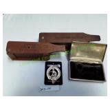 Turkey Calls, Clan Crest Badge Brooch, Pipe