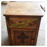 Wooden Western Night Stand