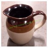 Brown Crock Pitcher