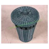 Green Metal Hamper