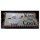 Kiss The Cook Sign