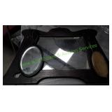 Vintage Mirror w/ Hand Mirror & Brush