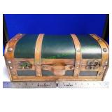 Wood & Leather Grooming Box