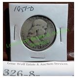 1951-D Franklin Half Dollar
