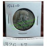 1962-D Franklin Half Dollar