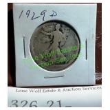 1929-D Walking Liberty Half Dollar