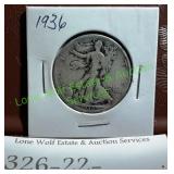1936 Walking Liberty Half Dollar