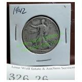 1942 Walking Liberty Half Dollar