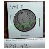 1903-S Barber Half Dollar