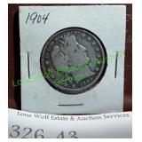 1904 Barber Half Dollar